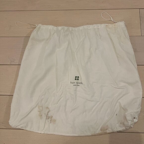 Kate Spade Wicker Basket Bag | Natural Rattan with Leather Straps | Summer Perfe - Picture 7 of 8